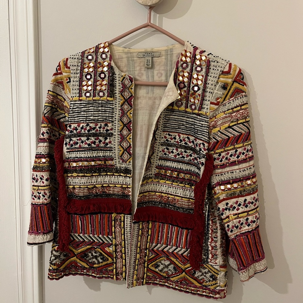 Super Unique Boho Style Beaded Coat